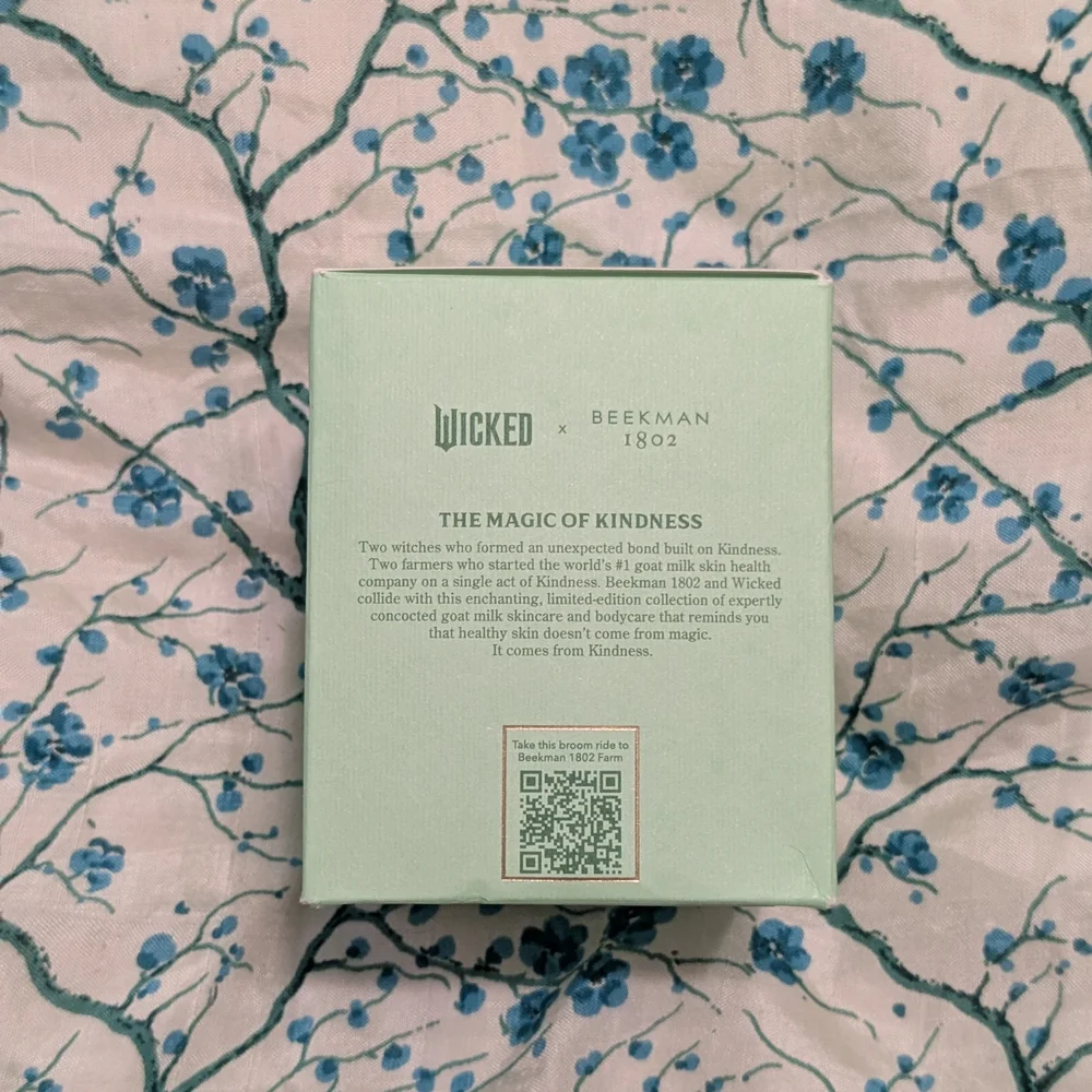 New Beekman 1802 Wicked Movie Whipped Body Cream - New In Box